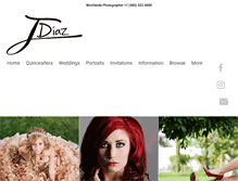 Tablet Screenshot of jdiazphoto.com